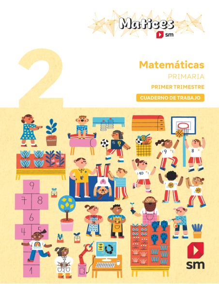 Cuaderno de Matematicas 2 Primaria 1 Trimestre Matices