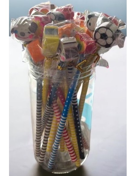 BOTE 24 LAPICES CON GOMAS LITE STYLE BOTE 24 LAPICES CON GOMAS LITE STYLE