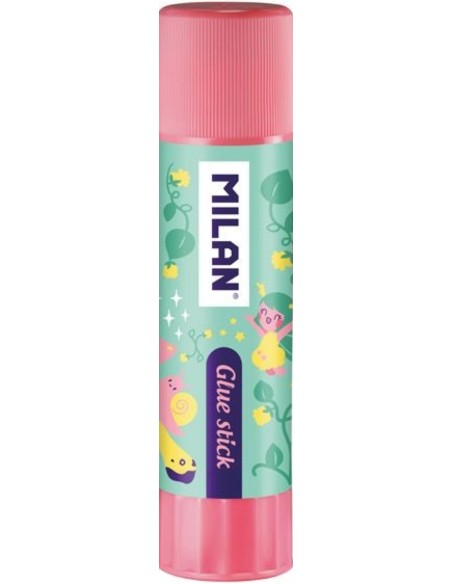 Exp 12 barras pegamento color violeta milan 21g