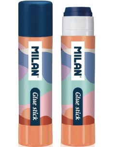 Exp 12 barras pegamento color azul milan 21g