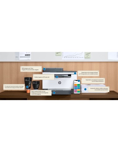 LaserJet Impresora multifunción Tank 2604sdw, Blanco y negro, Impresora para Empresas, Impresión a doble cara  Escanear a corre