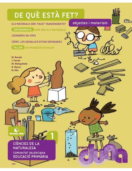 Ciencies naturals 1rprimaria Duna Objects i materials