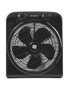 GRUNKEL VENTILADOR DE SUELO 50W 3 VELOCIDADES C/TEMPORIZADOR NEGRO