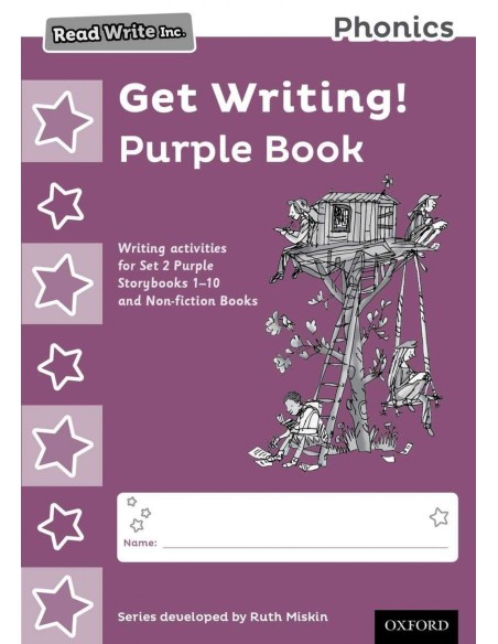 PACK 10 READ WRITE INCPHONICS GET WRITING PURPLE BOOK