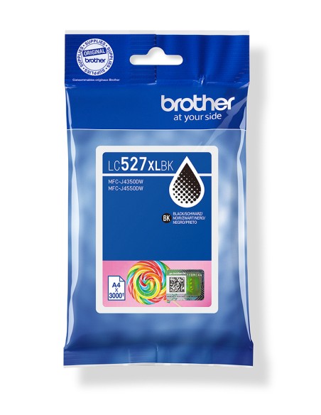 LC527XLBK cartucho de tinta 1 pieza(s) Original Alto rendimiento (XL) Negro