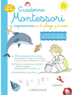 Cuaderno Montessori de experiencias en la playa y el mar