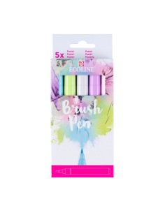 11509931 rotulador para colorear Azul, Verde, Gris claro, Pastel, Rosa, Violeta 5 pieza(s)