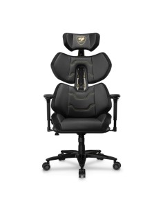 Terminator Elite Gold Silla para videojuegos de PC Asiento acolchado Negro, Oro