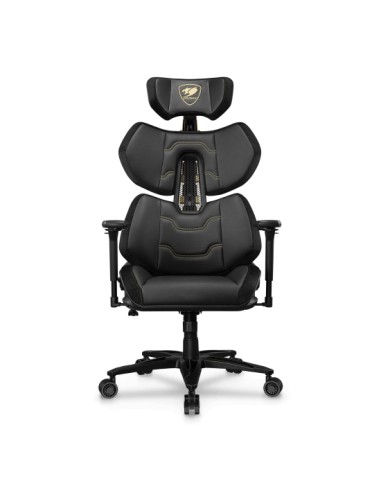 Terminator Elite Gold Silla para videojuegos de PC Asiento acolchado Negro, Oro