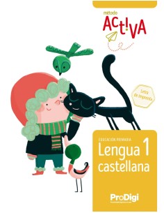 Lengua castellana 1 EP Letra de imprenta Activa ProDigi
