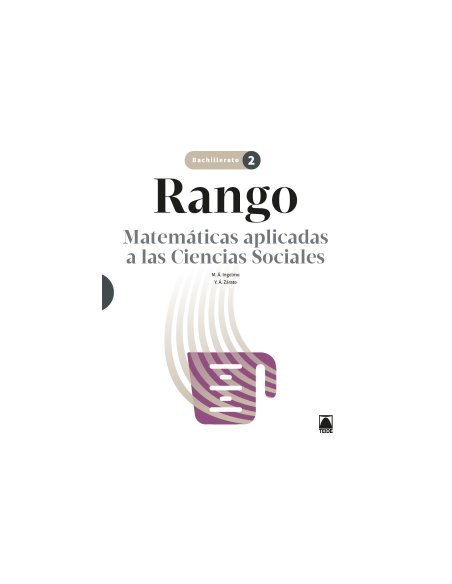 Rango Matematicas aplicadas a las CCSS 2 BCH