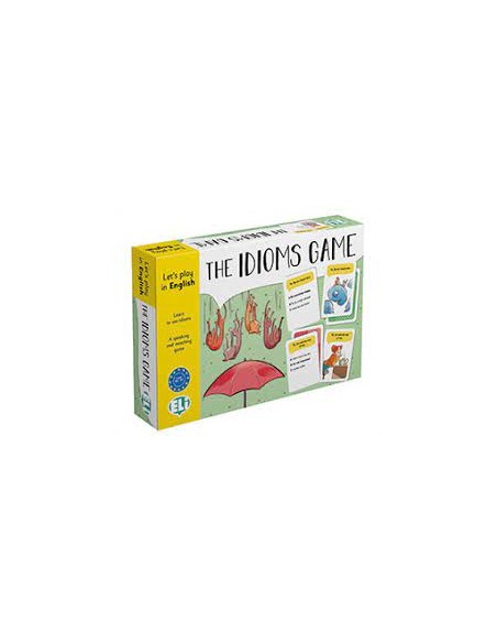 THE IDIOMS GAME LETS PLAY IN ENGLISH CAJA JUEGO