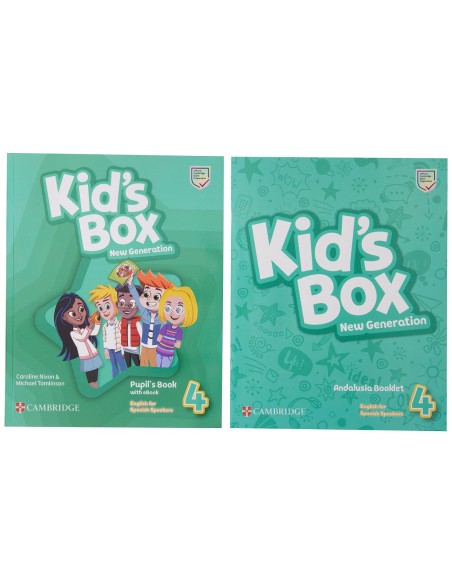 KIDS BOX NEW GENERT 4 ALUM PACK AND ESS