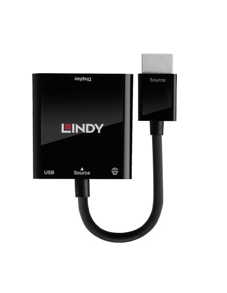 38285 adaptador de cable de vídeo 0,1 m HDMI tipo A (Estándar) VGA (D-Sub) Negro