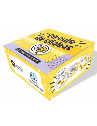 CIRCULO DE SILABAS NIVEL AVANZADO