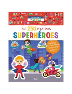 Mis 250 pegatinas de superheroes
