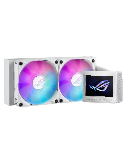ROG RYUJIN III 240 ARGB White Edition Procesador Sistema de refrigeración líquida todo en uno 12 cm Blanco 1 pieza(s)