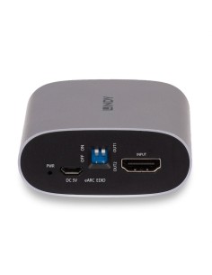 38368 convertidor de audio Negro, Plata 2