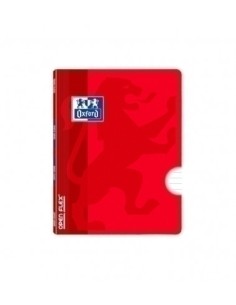 LIBRETA GRAP.OXFORD SCH.A5 48h HZT. ROJO - Pack de 10 unidades