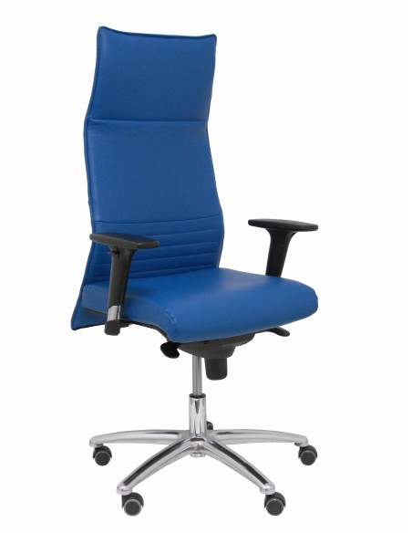 Sillón Albacete XL similpiel azul hasta 160kg
