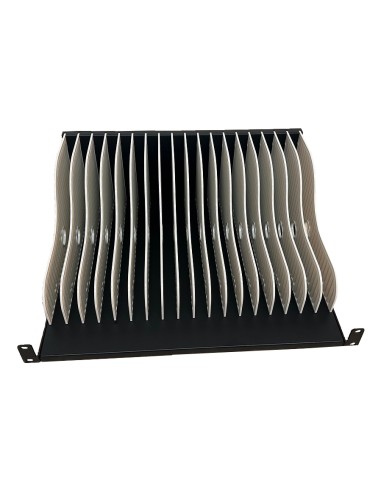 EW1720 organizador para estación de carga Acrilonitrilo butadieno estireno (ABS), Metal, Plástico Negro, Blanco