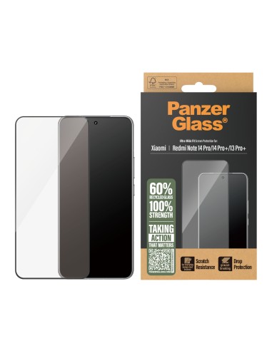 ® Screen Protector Xiaomi Redmi Note 14 Pro | 14 Pro+ | 13 Pro+ | Ultra-Wide Fit Protector de pantalla 1 pieza(s)