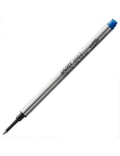 LAMY RECAMBIO PARA ROLLERS CON CAPUCHON M63 PUNTA MEDIA TINTA AZUL (MINIMO COMPRA 10 UDS) - Pack de 10 unidades