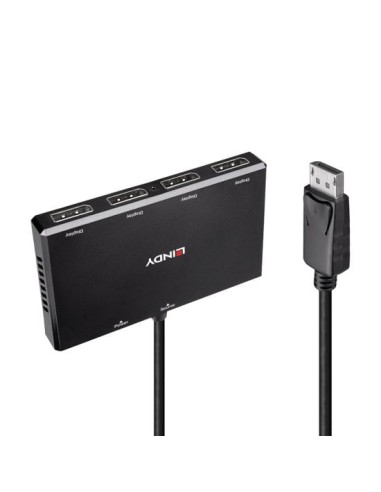 38431 hub de interfaz DisplayPort Negro