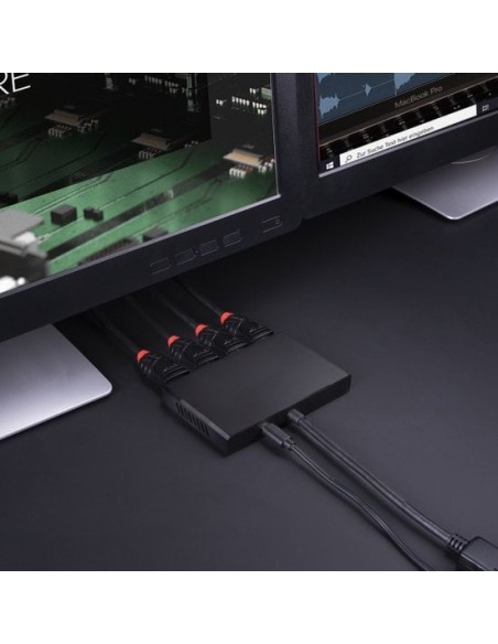 38431 hub de interfaz DisplayPort Negro