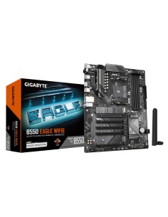 B550 EAGLE WIFI6 Placa base - Procesadores AMD Ryzen serie 5000 G, VRM de 10+3+1 fases, hasta 3200 MHz DDR4, 1xPCIe 4.0 + 1xPCIe