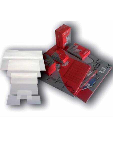 YOSAN FUNDAS PLASTIFICAR 2X125 MICRAS BRILLO A3 -CAJA 100U- ROJA