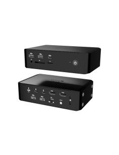 Thunderbolt5 Quattro Display Docking Station, 5x USB, 2.5 GLAN + Power Delivery 140W