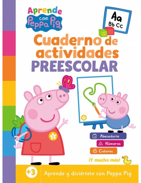 Peppa Pig Cuaderno de actividades Cuaderno de actividades preescolar