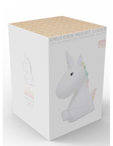 LUZ DE NOCHE DHINK M PILAS BEST FRIENDS UNICORNIO