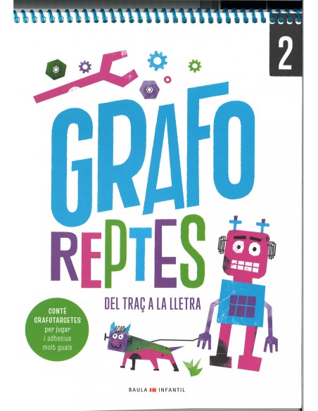 QUADERN GRAFOMOTRICITAT CREATIVA 2 EI CAT 25