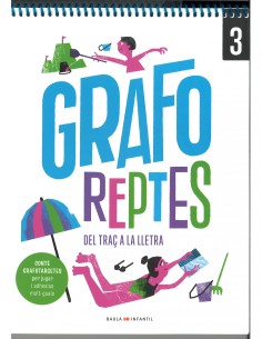 QUADERN GRAFOMOTRICITAT CREATIVA 3 EI CAT 25