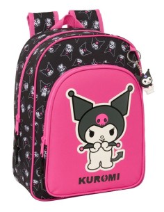 MOCHILA INFANTIL ADAPTCARRO KUROMI 26x34x11cm