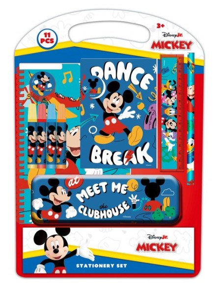 SET ESCRITURA MICKEY MOUSE GOOD DAY 27x375x3cm