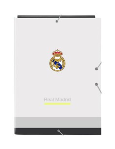 CARPETA FOLIO 3 SOLAPAS REAL MADRID EQUIP 25 26 26x335x25cm