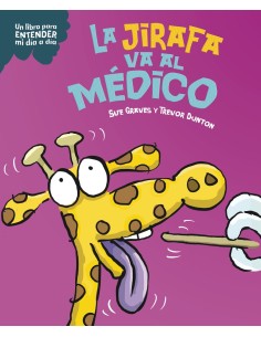 La jirafa va al medico