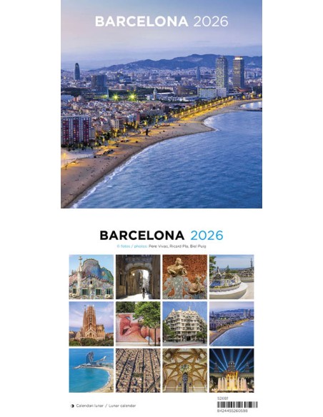 Cal 2026 ST 14x15 cm Barcelona 1