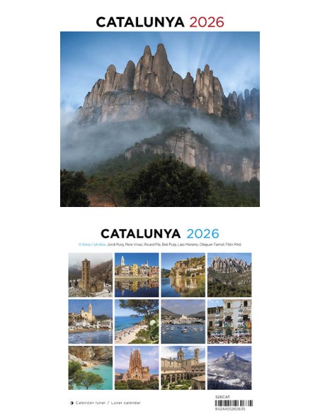 Cal 2026 ST 14x15 cm Catalunya