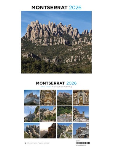 Cal 2026 ST 14x15 cm Montserrat