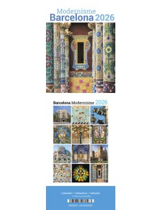 Cal 2026 ST Mini 9x12 cm Modernisme