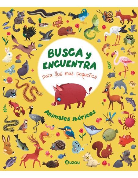Busca y encuentra para los mas pequenos Animales ibericos