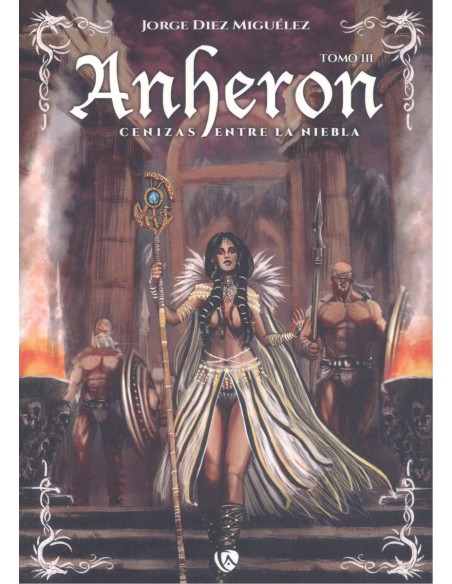 Anheron cenizas entre la niebla