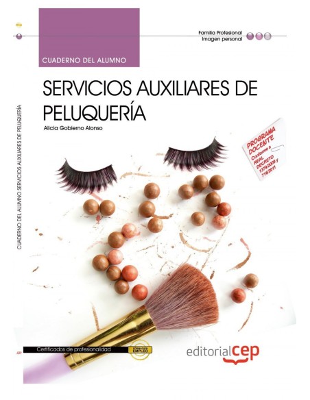 Cuaderno alumno Servicios auxiliares peluqueria IMPQ0108 Certificados profesionalidad