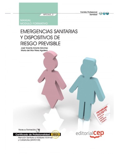 Manual Emergencias sanitarias y dispositivos riesgo previsible MF03622 Certificados profesionalid