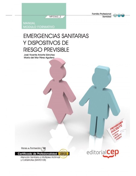 Manual Emergencias sanitarias y dispositivos riesgo previsible MF03622 Certificados profesionalid