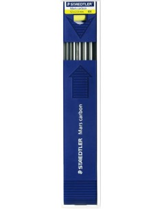 ESTUCHE 12 MINAS 2MM 4H MARS CARBON STAEDTLER